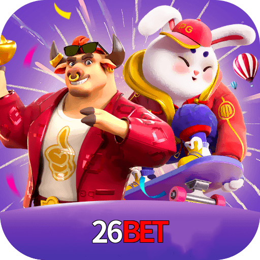 Imagem promocional da 26Bet mostrando a plataforma e suas vantagens